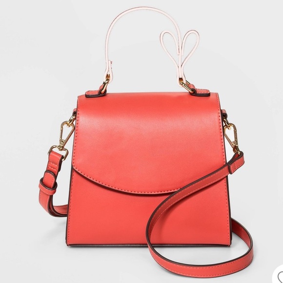a new day Handbags - NWT Red Mini Satchel Handbag